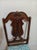 1920s Antique Wood Dark Tone Dining Side Chair With Upholstered Seat For Sale - Image 5 of 10