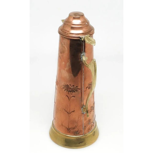 Metal Art Nouveau Jug, Germany, 1920s For Sale - Image 7 of 10