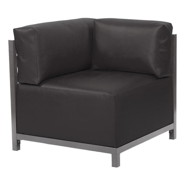 Axis Corner Chair Atlantis Black Titanium Frame For Sale