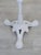 Marble Table on Whitewashed Cast Iron Leg For Sale - Image 6 of 12