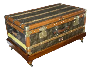 Trunk with M Pattern from Moynat, 1937