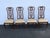 Mid 20th Century French Set of Dining Table Two Leaves and Six High Back Chairs 6664 For Sale - Image 5 of 18
