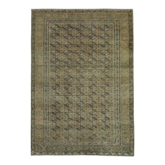 Turkish Vintage Rug 4'11" x 7'0" #20703 For Sale