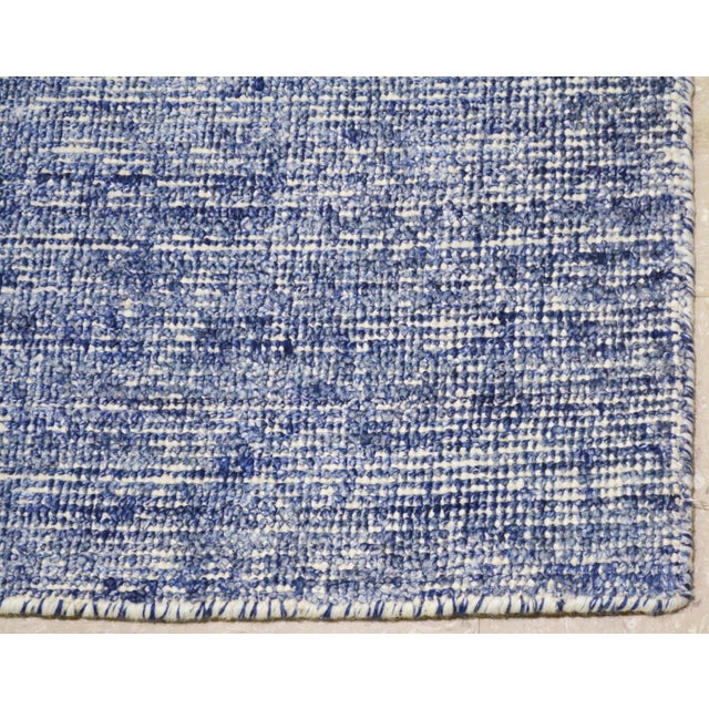 2000 - 2009 Early 21st Century Modern Hand Loom Minimalist Rug With Soft Texture,10'X14' For Sale - Image 5 of 6