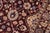 1990s Shabby Chic 1990's Pak-Persian Aubergine/Aubergine Wool Rug - 3'1'' X 5'1'' For Sale - Image 5 of 9