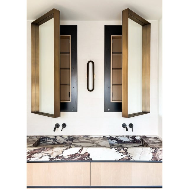 Apparatus Studio Circuit 1 Sconces in Blackened Brass - Pair For Sale - Image 15 of 15