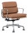 Eames for Herman Miller Aluminum Group Office Chair in Schumacher Vegan Leather For Sale