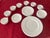 Late 20th Century Wedgwood White Night and Day Bone China Seven 5 Piece Place Settings- 35 Pieces Classic Elegance Excellent Mint Condition For Sale - Image 9 of 12