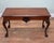 WImpressive Chippendale style mahogany console table dating from the early 20th century The rectangular top is set above a...