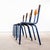 Blue Sea Blue Stacking Dining Chair from Mullca, 1960s For Sale - Image 8 of 14