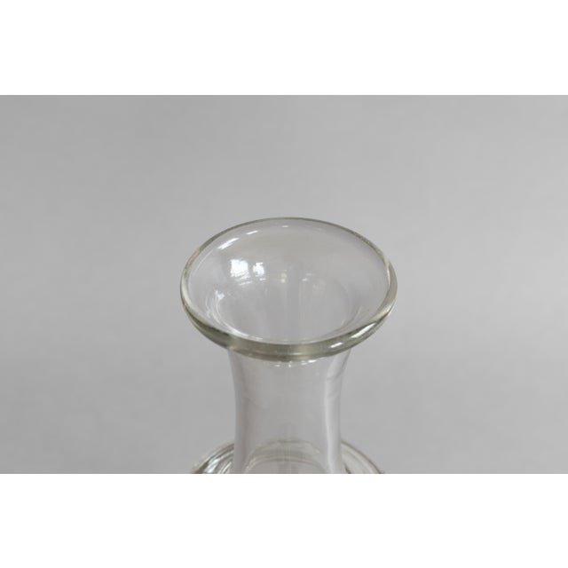 Antique French Glass Decanter, 1890s For Sale - Image 4 of 7