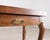 English Queen Anne Style Walnut Two-Tier Console Table 6 Ft For Sale - Image 16 of 18