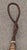 For your consideration is a Victorian-style hearth whisk broom featuring a hand-forged twisted vine handle. This...