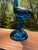 1960s Blue Viking Glass Bluenique Egret Crane Figurine For Sale - Image 10 of 11