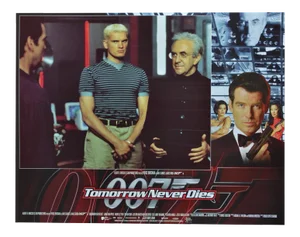 James Bond 007 Tomorrow Never Dies Original Lobby Card, UK, 1997