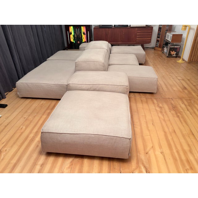 Modular Sofa by Piero Lissoni for Living Divani, Italy, 2010s, Set of 14 For Sale - Image 13 of 18