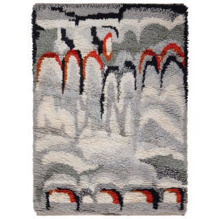 Swedish Rya Rug Doris Leslie Blau Collection For Sale