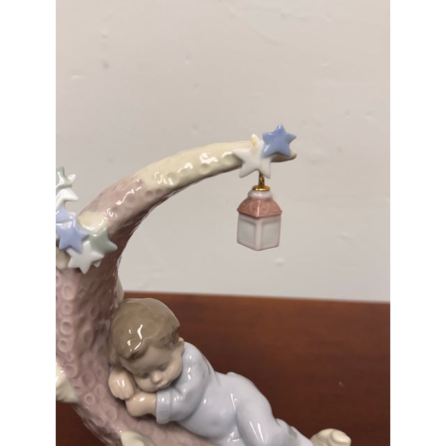 1990s Antonio Ramos for Lladró Heavenly Slumber Boy Porcelain Figurine For Sale - Image 5 of 12
