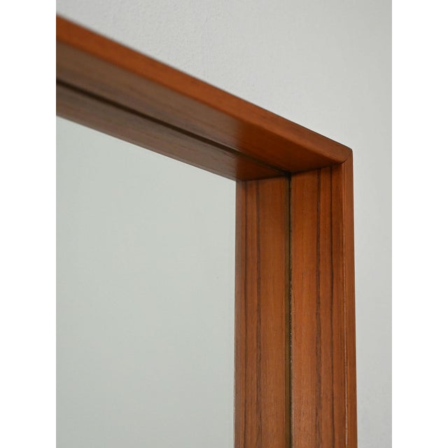 Vintage Swedish Teak Mirror, 1950s For Sale - Image 3 of 9