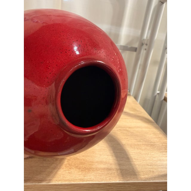 Ben Owen III Studio Pottery Vase - 1993 Hand-thrown studio pottery vase by master North Carolina potter Ben Owen III,...