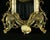 An impressive vintage brass mantel clock by Robert Grant of London, combining traditional European clock design with a...
