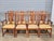Store Item: Set of 8 Stickley Chippendale Solid Cherry Dining Chairs Leather Seats Made USA Description: The set features...