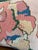 Handmade Needlepoint Floral Pillow With Pink Corduroy Backing - Accent Cushion, Made in Seattle For Sale - Image 9 of 9