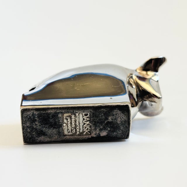 Silver Dansk Silver Plated Bull Figurine For Sale - Image 8 of 8