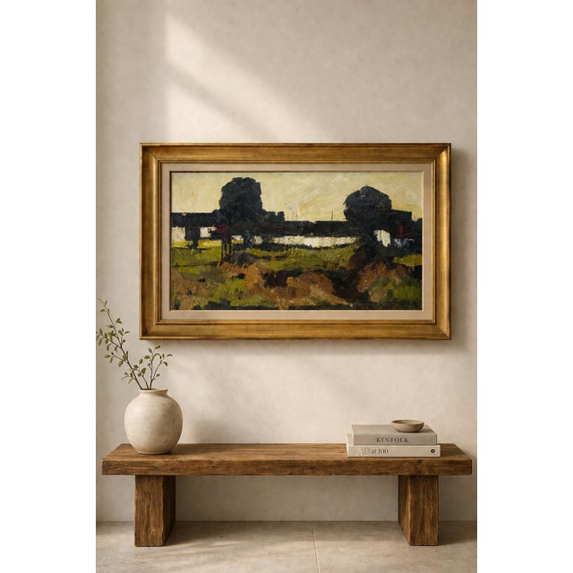Rik Herman, Untitled, Oil on Canvas For Sale - Image 8 of 8