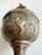 Metal The Meteor Silver Repousse Antique Oil Lamp, Converted to Electric For Sale - Image 7 of 18