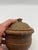 A Antique Folk Art Small Redware Crock With Lid, by Stahl's Pottery, Powder Valley, Pa, 1948 For Sale - Image 13 of 16