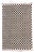 Brown & White Checkered Moroccan Wool Area Rug - 6x9 For Sale