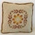 Vintage Needlepoint Pillow With Velvet Back For Sale In Dallas - Image 6 of 6