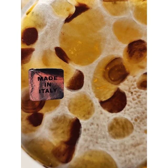 Vinatge Maestri Vetrai Murano Vase For Sale In Phoenix - Image 6 of 6