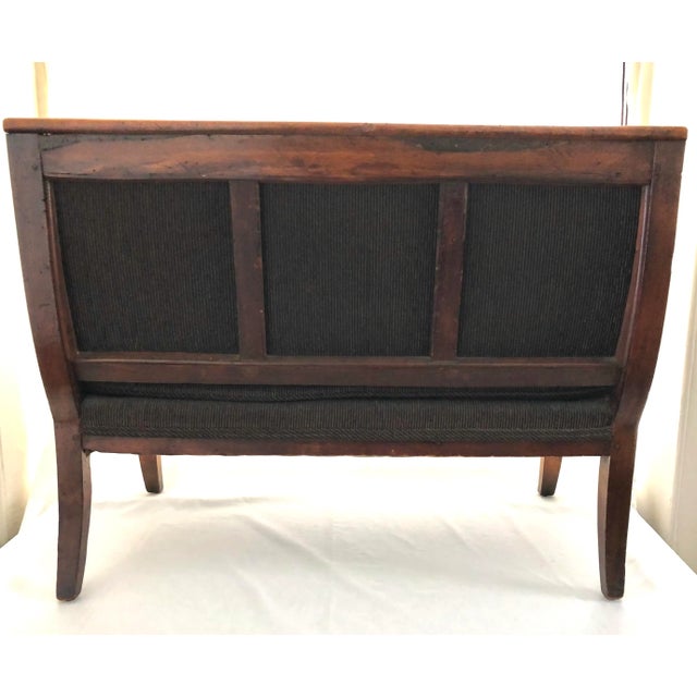 Early 19th Century Child's Miniature Biedermeier Sofa For Sale - Image 10 of 11