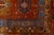 Modern Turkmen Style Oversized Wool Rug With Tribal Guls and Terracotta Red Tone For Sale - Image 9 of 12