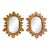2 Boho Vintage Rattan Starburst Wall Mirrors For Sale
