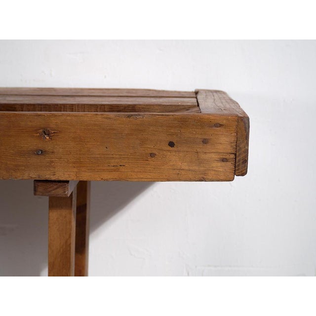Elm Carpenter's Workbench, 1920s For Sale - Image 12 of 18