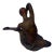 1996 Signed Zaro Tudzarov Raku Ballerina Sculpture For Sale