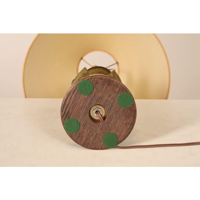 Ephraim Faience Pottery Arts And Crafts Green Lighthouse Table Lamp For Sale - Image 18 of 18