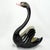 Traditional Vintage Maddux California Black Swan Ceramic Planter 1950's For Sale - Image 3 of 7