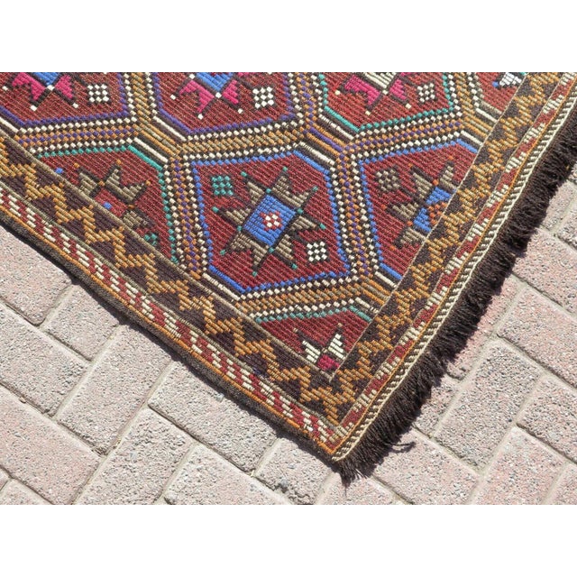 Vintage Turkish Kilim Rug - 74x123" For Sale - Image 10 of 12