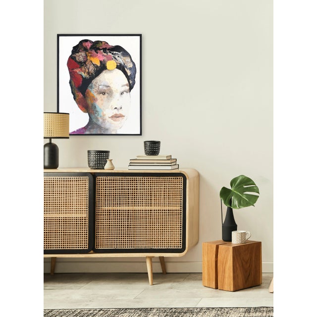 Goddess of Love - Framed Original Artwork for Sale on Canvas, Framed, by Alessandro Casetti For Sale In Los Angeles - Image 6 of 9