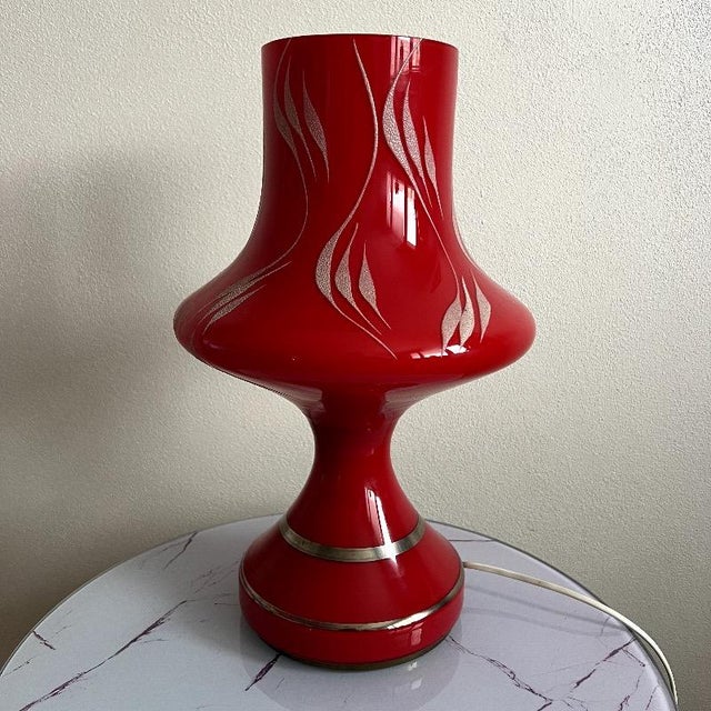 Table Lamp by Štepán Tabery, 1970s For Sale - Image 4 of 4