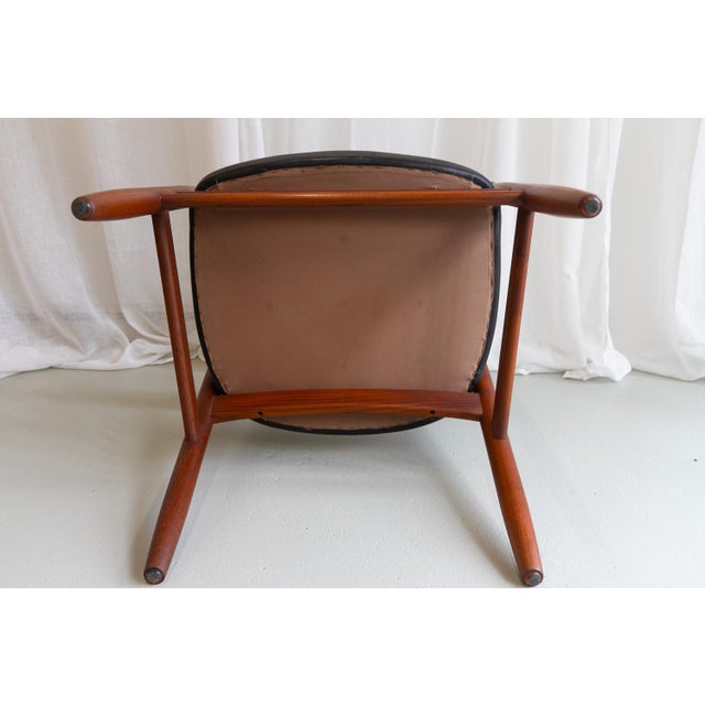 Danish Modern Teak Armchair by Tove & Edvard Kindt-Larsen, 1950s For Sale - Image 10 of 18
