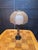Vintage 70's Tropical Bamboo Lamp With Wicker Shade For Sale - Image 4 of 8
