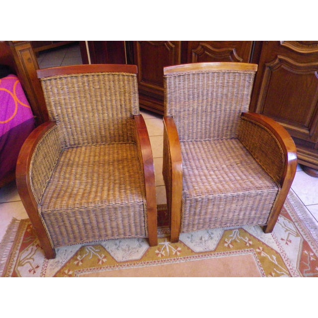 Vintage Ocean Liner Lounge Chairs, 1940s, Set of 2 For Sale - Image 17 of 18