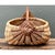 Vintage Handcrafted Shaker Rattan Basket For Sale - Image 12 of 12
