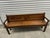 Antique bench purchased in Greenwich, CT antique store.