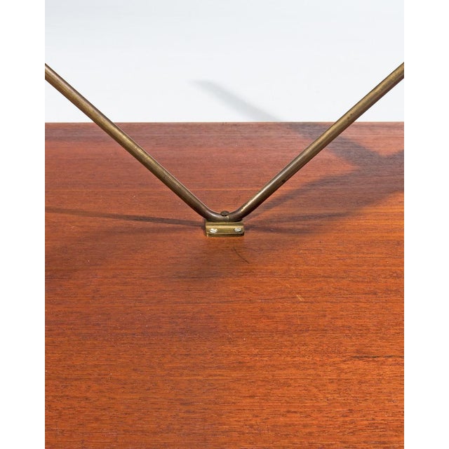 Wood Vintage Coffee Table in Teak and Oak by Hans J. Wegner, 1950s For Sale - Image 7 of 8